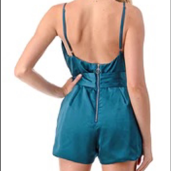 NWT satin romper - Picture 4 of 4